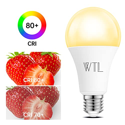 3 Way Light Bulbs 50 100 150W, 3-Way Led Light Bulbs 4000K Cool White 6W/14W/20W A21 E26 Base Led Bulb For Desk, Floor, Table Lamps, Dimmable, No Flicker, 4 Pack #TOP3