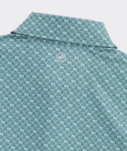 Image of Vineyard Vines Boys' Printed Sankaty Polo