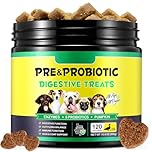 Probiotics for Dogs, Dog Probiotics Supplements (120 Chews) - Supports Gut & Digestive Health, Immune Function and Gut Flora Blance, Duck Flavor, For All Dogs