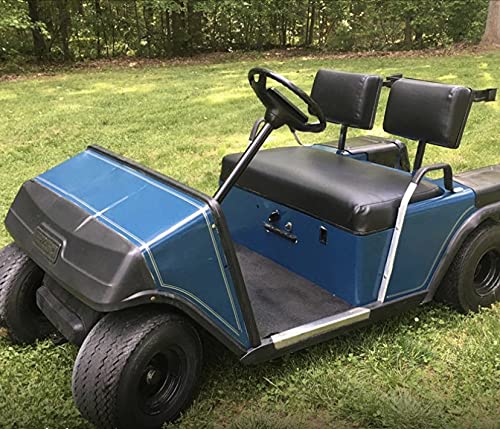 Vista 6 de E-Z-GO Marathon "STAPLE ON" Golf Cart Seat Cover With Matching Rear Facing Seat Cover (Sold Color)