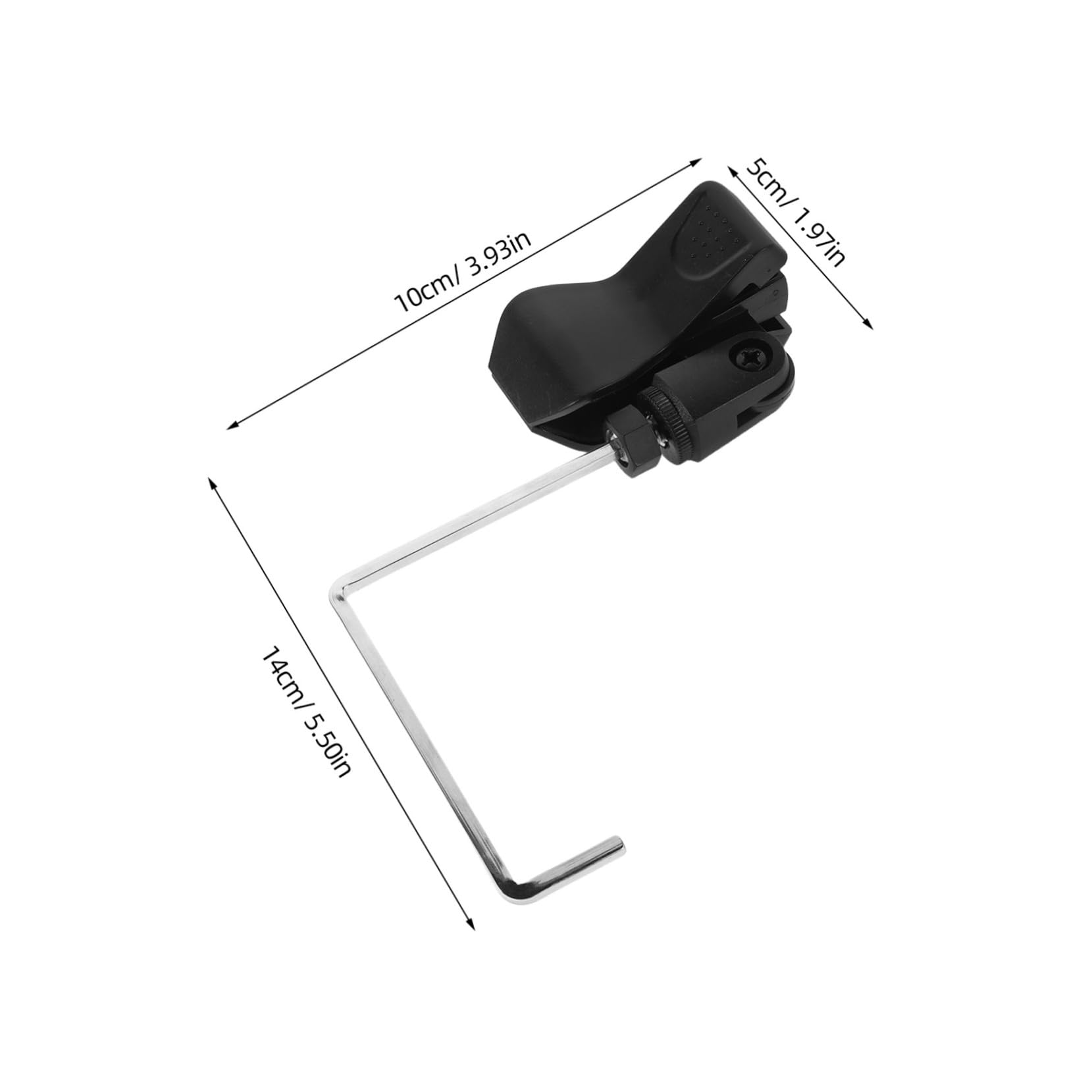 ifundom Adjustable Microphone Clip for Saxophones Reliable Clamp Design for Easy Installation and Optimized Performance for Performances and Practice