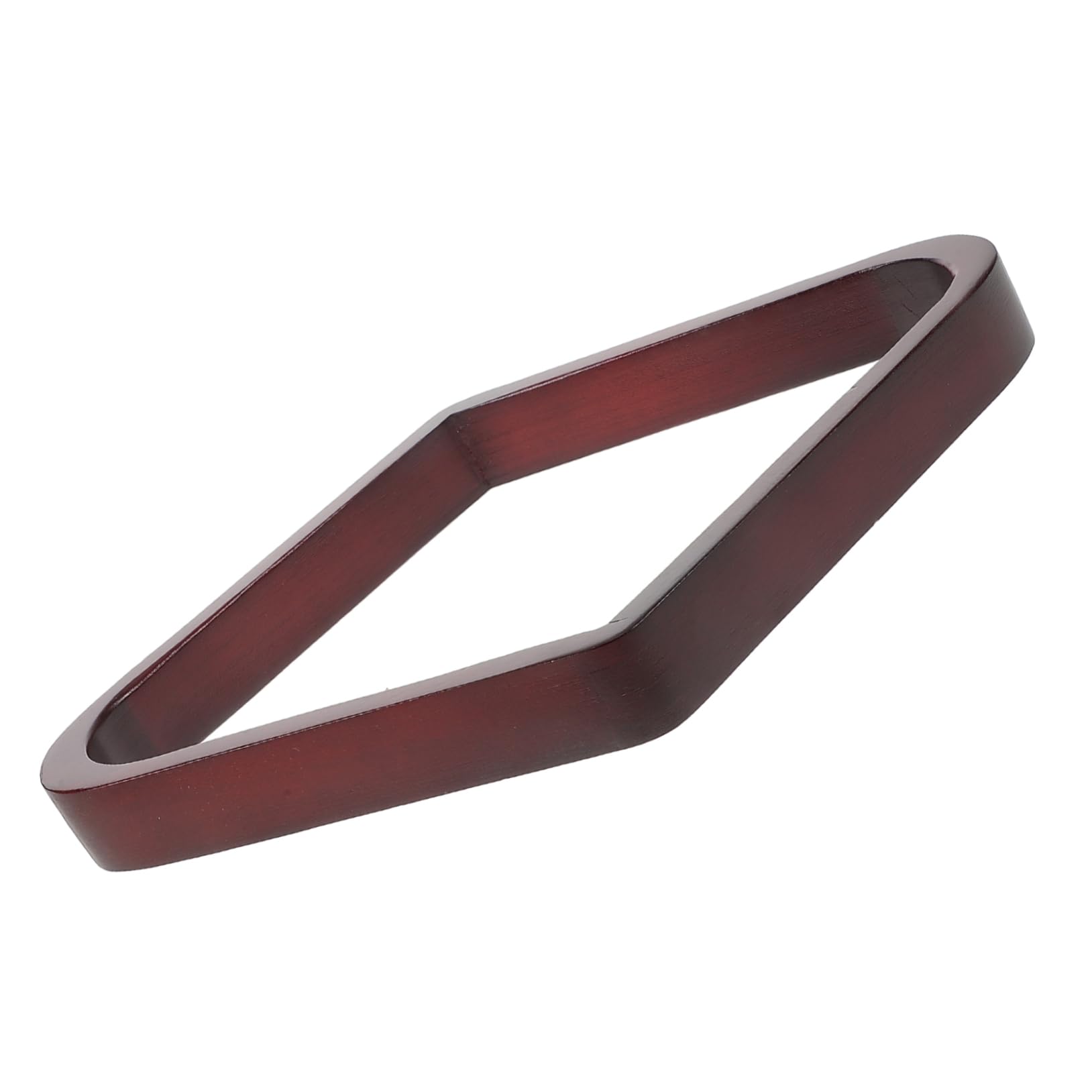 KOMBIUDA Elegant Wooden Snooker Ball Rack Triangle Pool Table Rack Billiard Balls Holder Standard Size Frames