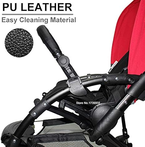 Amazon | バガブービー3ビー5用ベビーカーフロントバー PU Leather ...