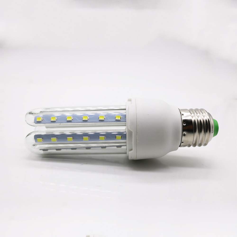 15 bombillas LED E27 de 7 W, 700 lm, luz blanca fría, 6000 K, sin parpadeos, ángulo de haz de 360° para garaje, almacén, pasillo, cocina, salón, comedor