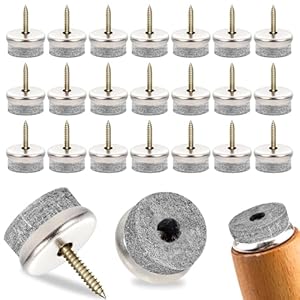 Soodyoow 50GMZLS Filzgleiter Schrauben 50 Stück
