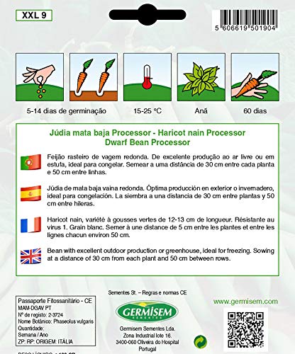 Germisem Processor Franse Bonen Zaden, 100 g - Afbeelding 3