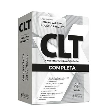 Capa do livro CLT - Consolidação das Leis do Trabalho - 40º Exame de Ordem