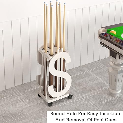 Porte-queues de billard portable évite la chute de vos 8 queues - 6