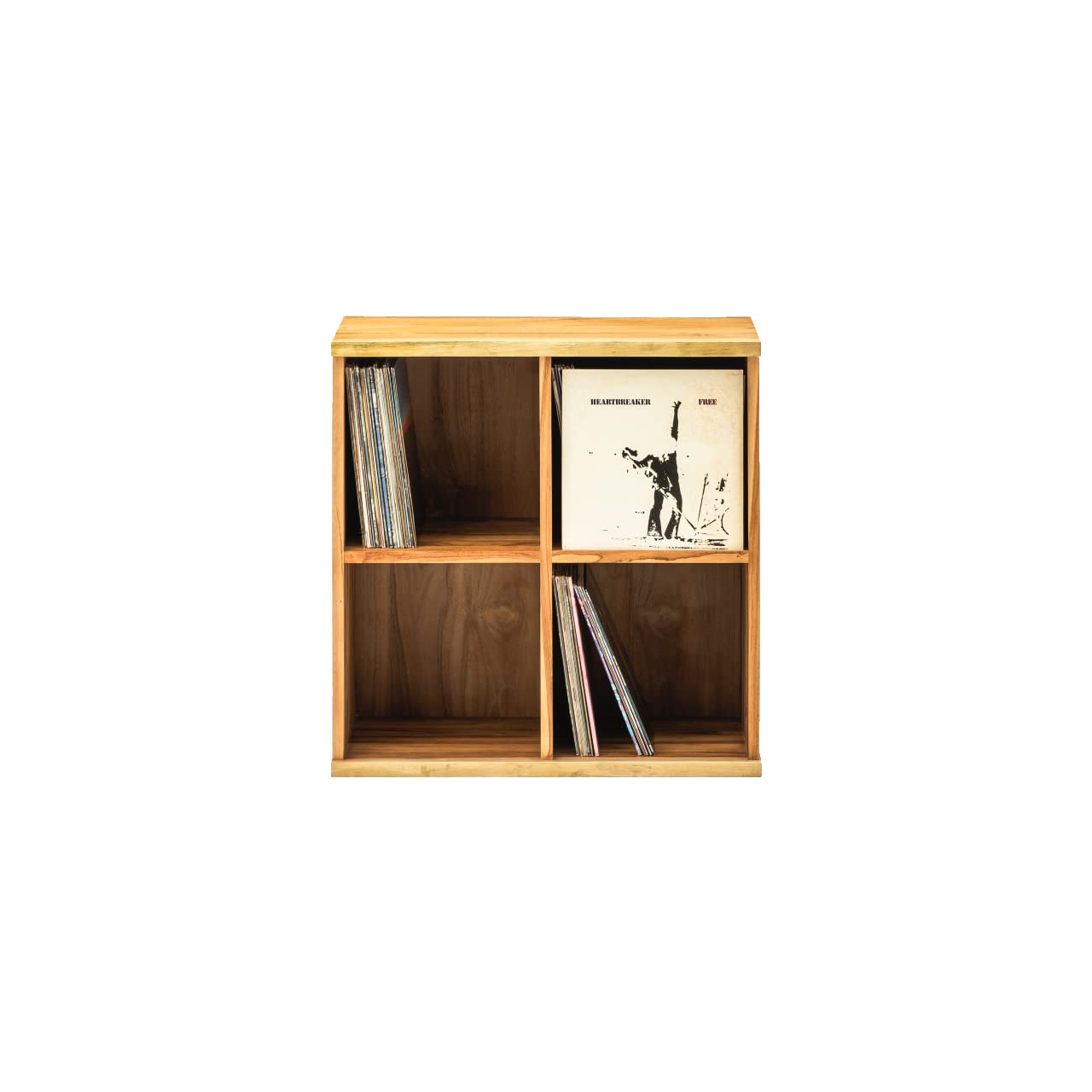 レコード収納　木製家具 Amazon.co.jp: FRONT PAGE NEWS(フロントページニュース) レコード