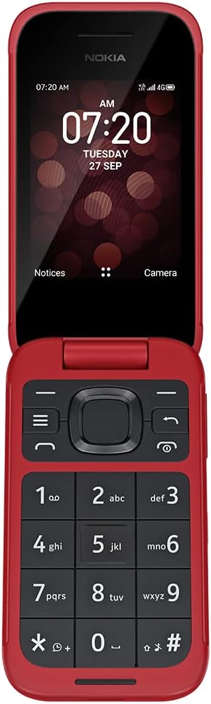 Nokia 2780 Flip | Unlocked | KaiOS | Verizon, AT&T, T-Mobile | Red