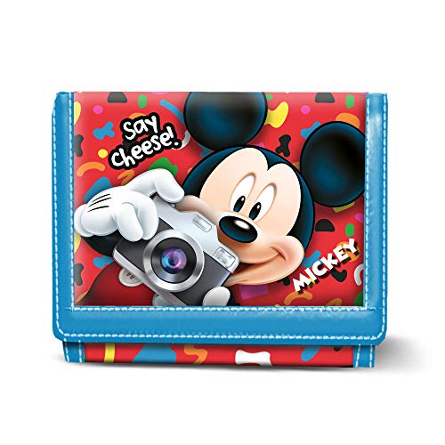 Mickey Mouse Say Cheese-billetero Portamonete 12 centimeters Multicolore Multicolor