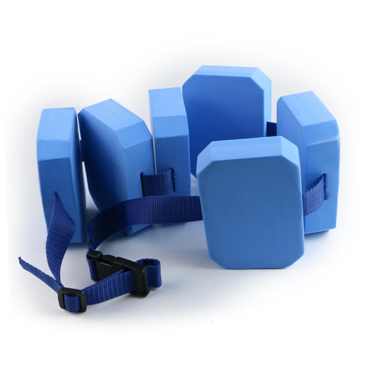 Totority Swimming Training Floating Belt Waist Floatation Aid for Beginners Up to Playful Blue for Swimming Assistance Non Swimmers Aquatic Exercises