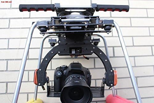 GOWE rc hobby,360 degrees three axis cardle hand for rc helicopter,cardle hand for aerophotography,Carbon fiber version