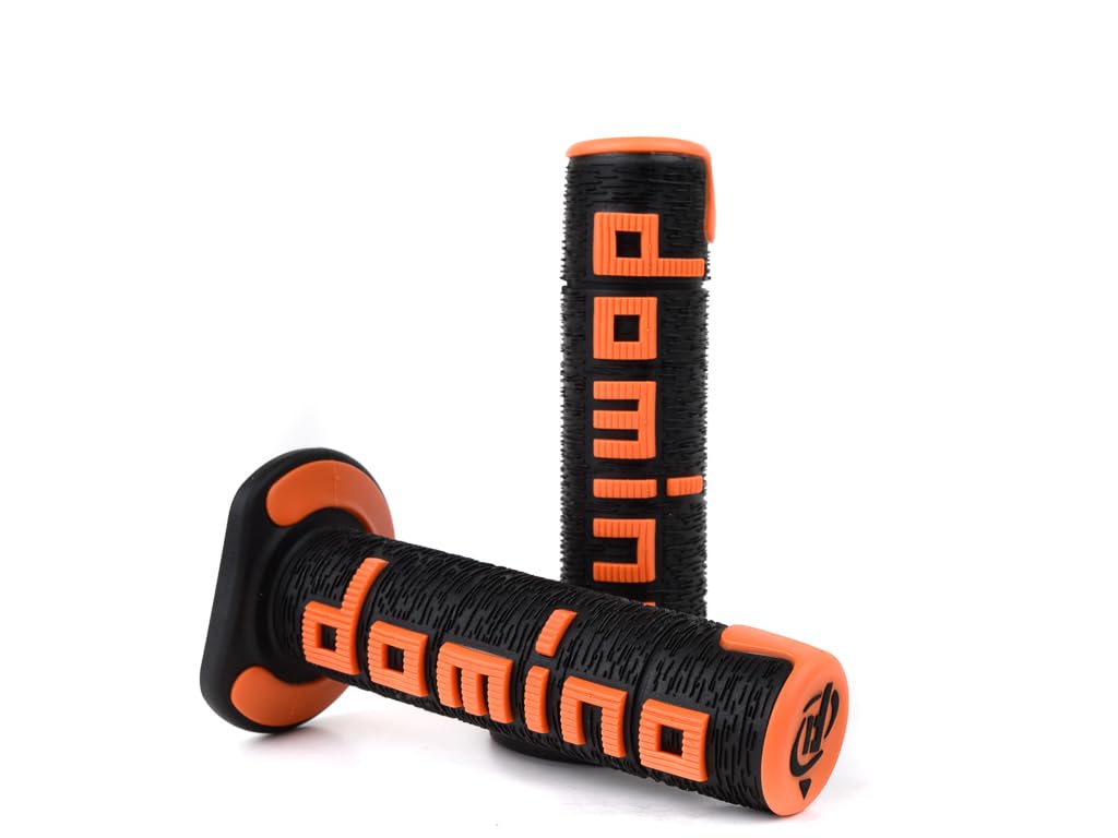 Coppia MANOPOLE Nero/Arancio off Road