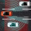 Blind Spot Lane Change Assist, Processing System Algorithm Car Blind Spot Monitoring System for Vehicle