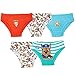 Paw Patrol Vetement Bebe Garçon De La Pat Patrouille, Lot De 5 Slips Enfant 100% Coton, Ensemble de sous-Vêtements 18 Mois-7 Ans, Idée Cadeau Anniversaire Garçons (Blanc/Bleu, 2-3 Ans)