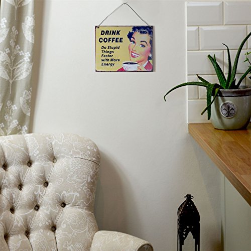 Nicola Spring Hanging Metallo Vintage Wall Plaque