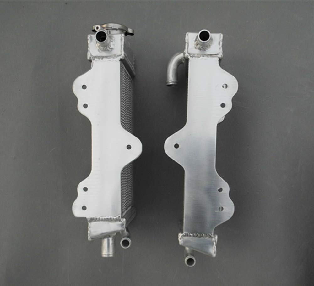 GPI Racing Radiador de aleación de aluminio compatible con YZ 125 YZ125 1996-2001 1997 1998 1999 2000