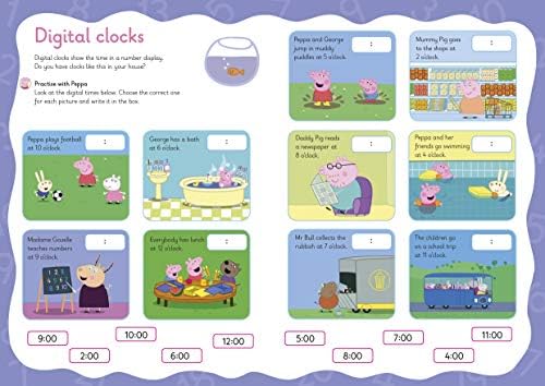 Peppa Pig: Practise with Peppa: Wipe-Clean Telling the Time