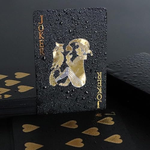 Naipes impermeables para poker de 2 juegos miniatura 6