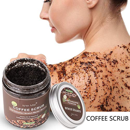 Oyalaiy Coffee Scrub Exfoliation Exfoliation Enlever Les Varices Cellulite Vergetures Crème Exfoliante Pour Le Corps Visage