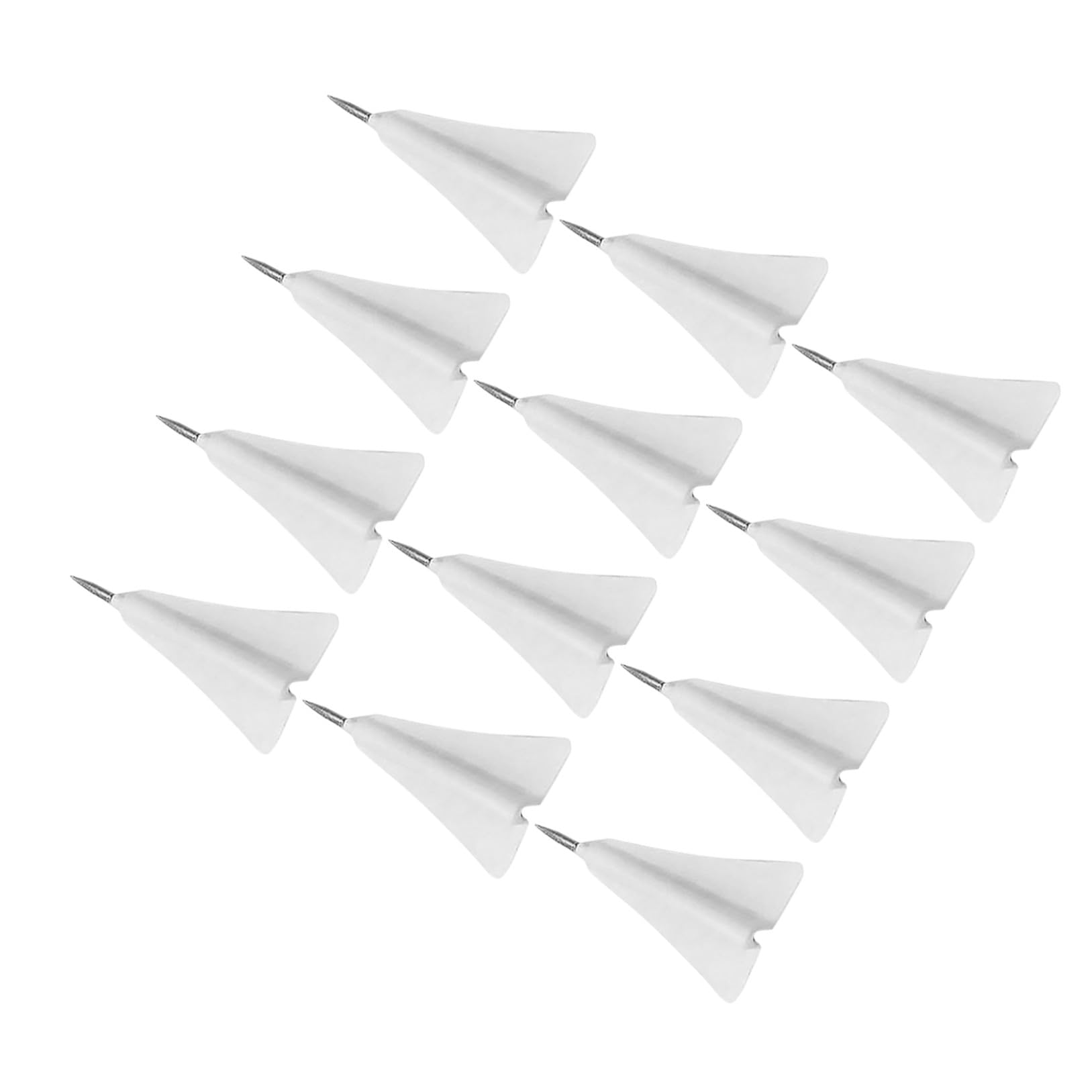 Lot de 12 Punaises Créatives D’Avion en Liège Punaises Multifonctions pour Tableau D’Affichage Chambre de Filles Délicates et Pratiques Accessoires de Carte Polyvalents