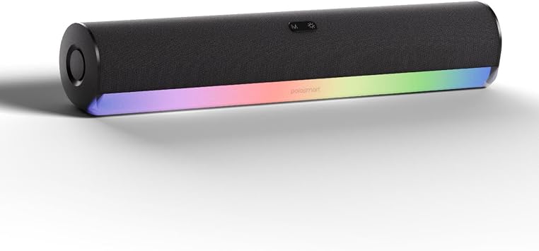 Polosmart FS120 Kablosuz Led Ayd nlatmal  Dual Ba lant  Soundbar Siyah