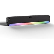 Polosmart FS120 Kablosuz Led Ayd nlatmal  Dual Ba lant  Soundbar Siyah