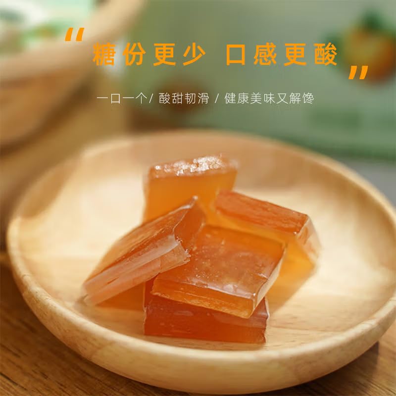 齐云山 南酸枣糕 蜜饯 果干 果脯 零食 snack Chinese food 454g/袋（新老包装随机发货/New and old packages are shipped randomly）