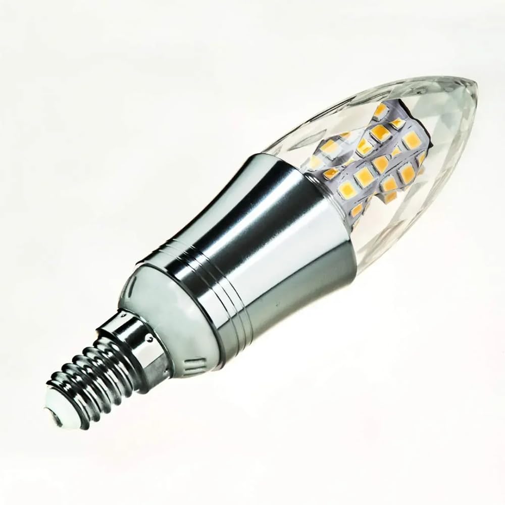 6Pièces E14 12W LED Lampe Bougie Ampoule Lampe Maïs Ampoule Économie D'Énergie Spot Lampe Suspension Hôtel Lampe Décoration,Cold white