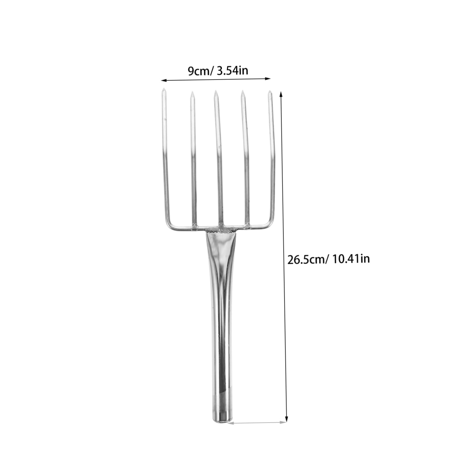 COLLBATH Garden Supplies Bean Sprout Fork Heavy Duty Digging Fork Garden Hand Shovel Potting Soil Scoop Essential for Planting and Transplanting