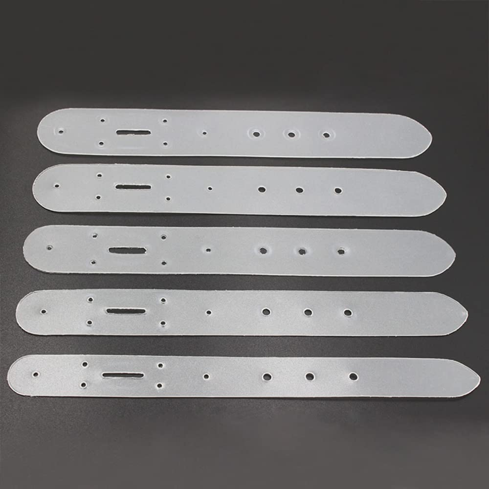 Cenpek Light 5Pcs Belt Holes Templates Leather Carft Belt Punching Template Diy Set-25 30 35 38 40Mm