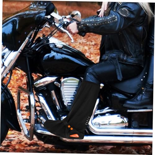 BESPORTBLE Par de Cubiertas Reutilizables para Botas, Cubiertas de Zapatos Aisladas para lluvia, para Motociclismo, Ciclismo y Actividades al Aire Libre miniatura 6