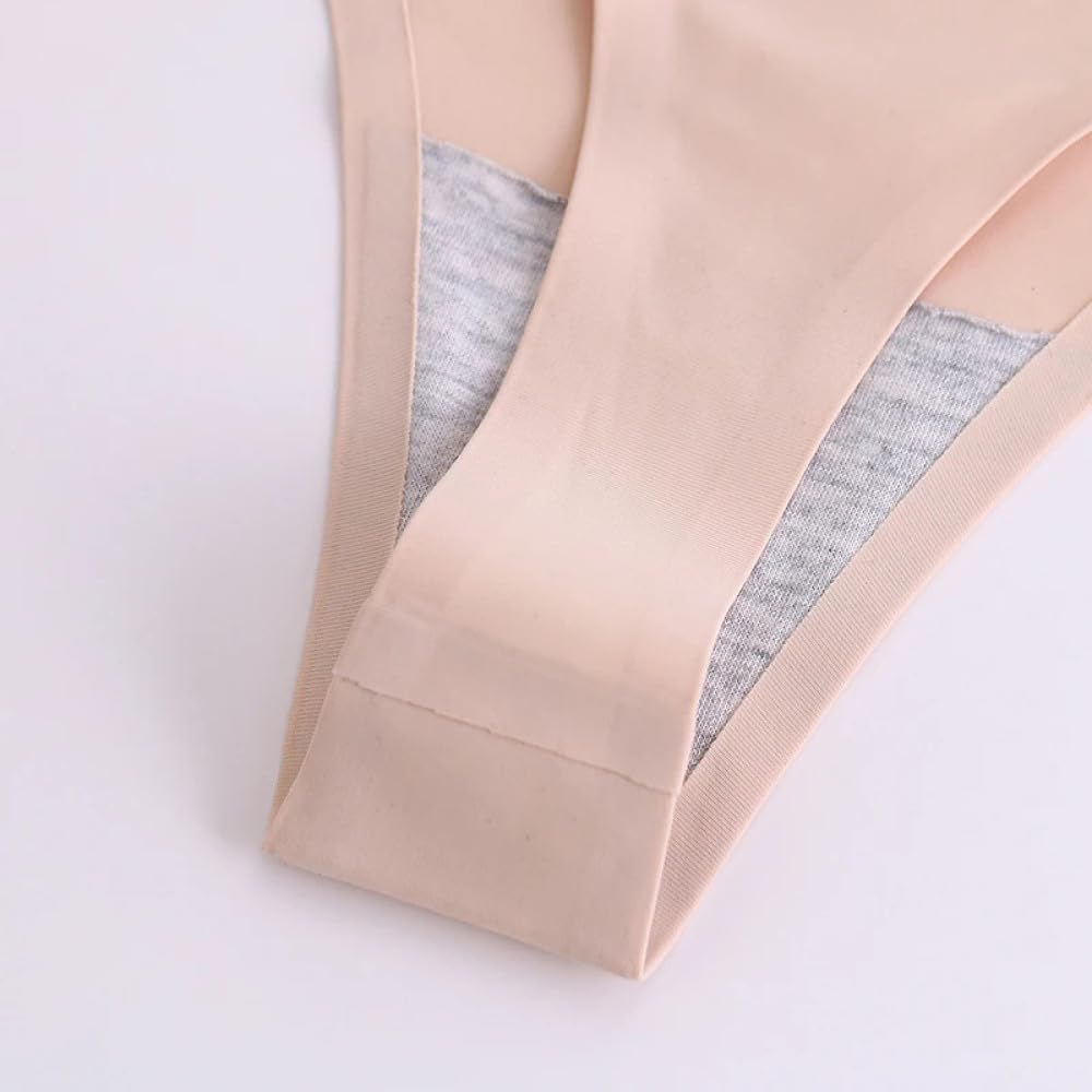 Cinture Bretelle Slip Bikini da Donna Confezione da 3 Slip Intimo Sportivo da Donna Traspirante Senza Cuciture in Seta Mutande morbide Mutandine Cintura Sportiva Bikini Multipack