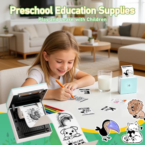 Image of Phomemo Mini Sticker Printer, M02 Sticker Maker Machine for Kids