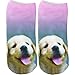 Produktbild cosey  1 Paar Sneaker Socken  Golden Puppy Design  Einheits-Größe 33-40