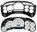 Dorman 10-0102B Instrument Cluster Upgrade Kit - Escalade Style Without Transmission Temperature Compatible with Select Chevrolet / GMC Models