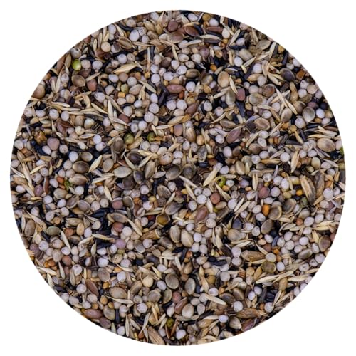 Pellet di alta qualità: Questa miscela di semi è composta da pellet di alta qualità, garantendo una freschezza e un valore nutrizionale ottimali per i tuoi uccelli.