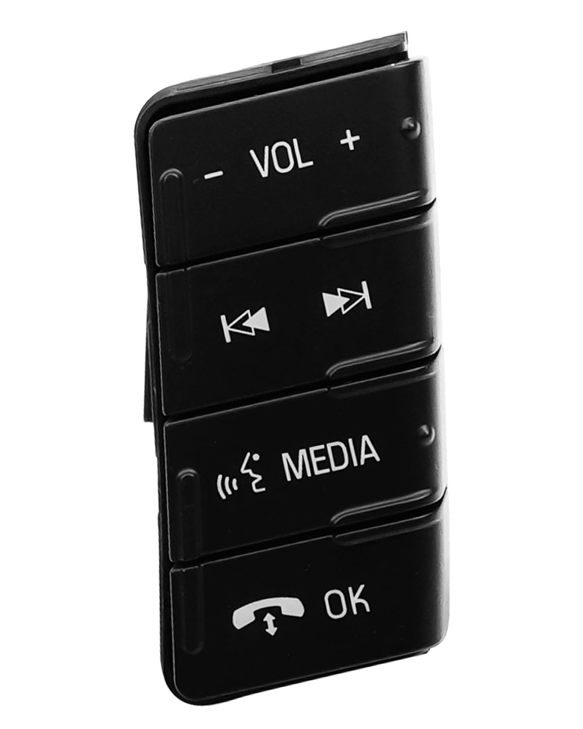 Steering Wheel Audio Control Switch Replace AL3Z-9C888-CA SW6880 Fit for Ford F-150 2011 2012 2013 2014 Right Side Volume Control Buttons