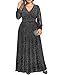 Pinup Fashion Plus Size Formal Dresses Black Long Sleeve Women Glitter Evening Gown Wedding Guest Sparkly Prom Elegant Gala Dress 2025