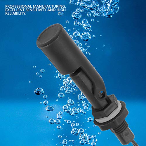 ANKROYU 2Pcs Water Sensor, PP Control Horizontal Liquid Mount Float Switch, Tank Liquid Water Sensor, Tank Water Sensor for Aquarium Tank(C Style)