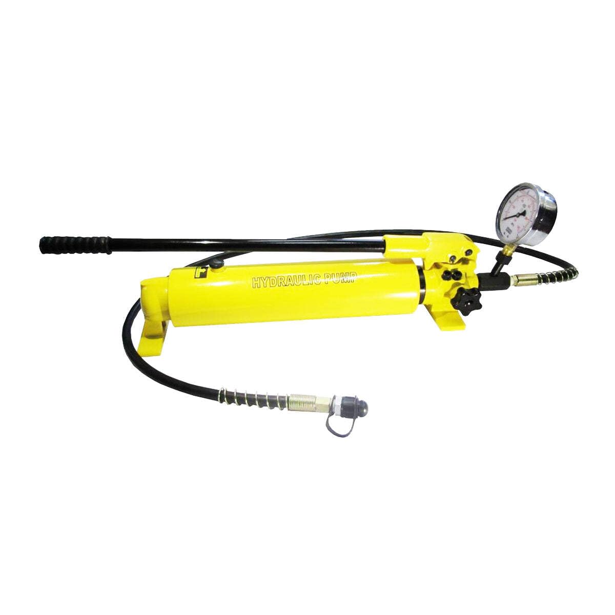 Pompa idraulica manuale con manometro (700 bar, 2700 cm3) (B-700-AB)
