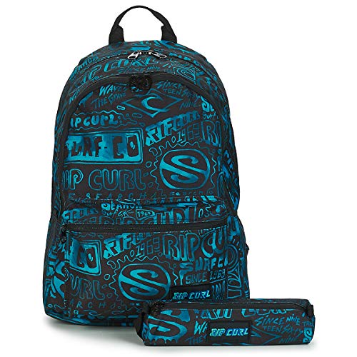 Rip Curl Double Dome Pro cover up   Pencil Mochilas chicos Negro Azul: única