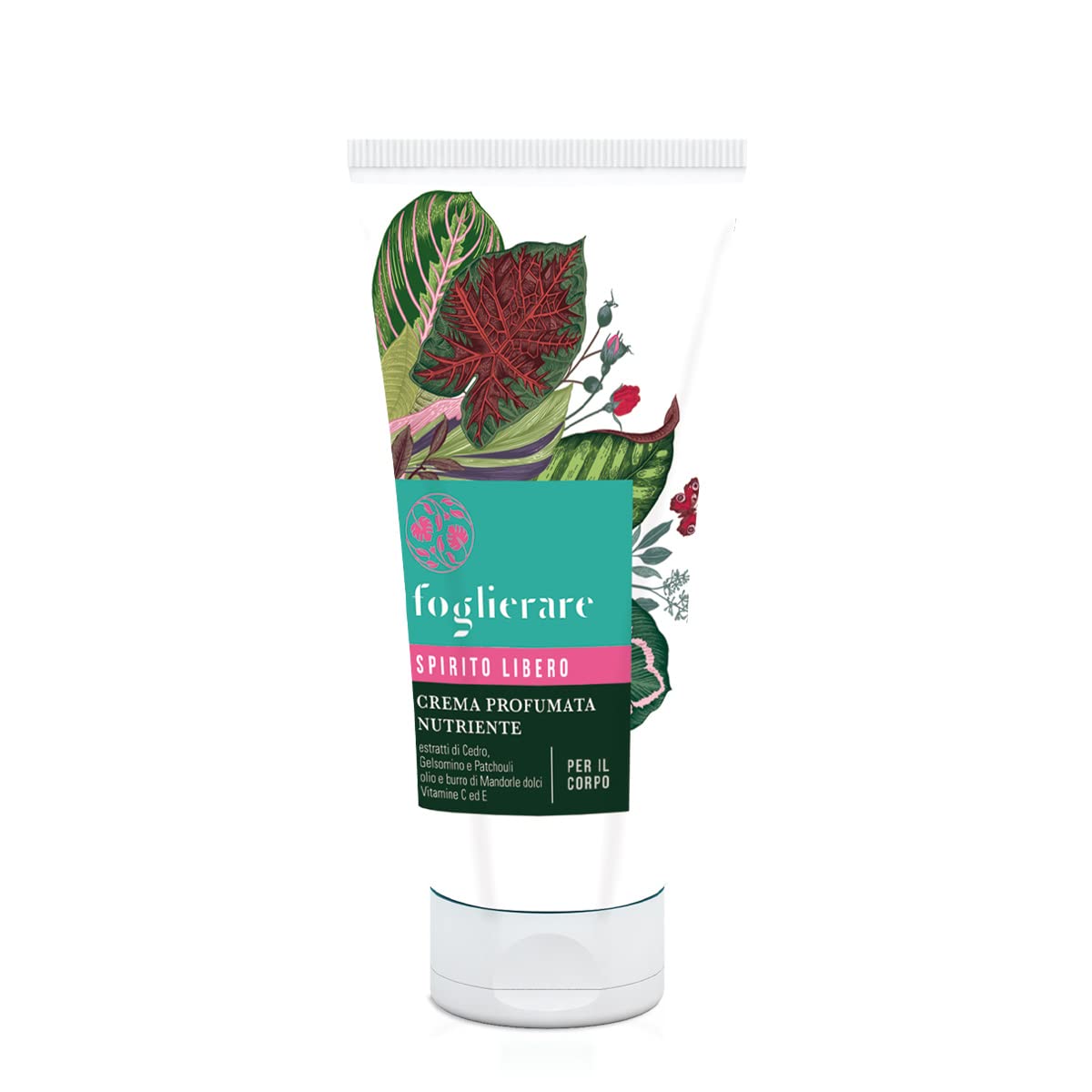 Helan Foglierare Spirito Libero, Nourishing, Scented Body Cream for Dry Skin with Vitamin C & E, Almond Oil & Butter - Image 2