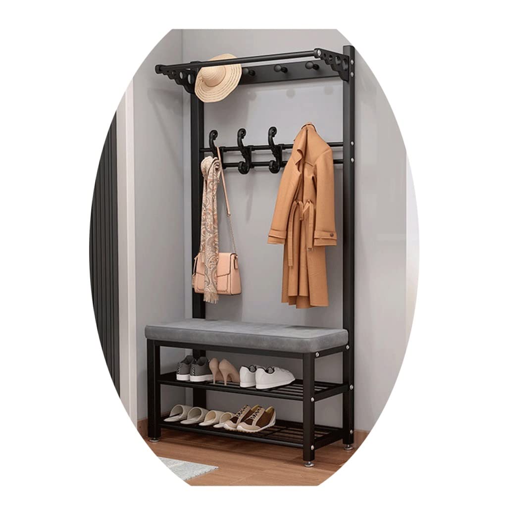 Portemanteau d'entrée pour organiser un petit couloir avec style urbain