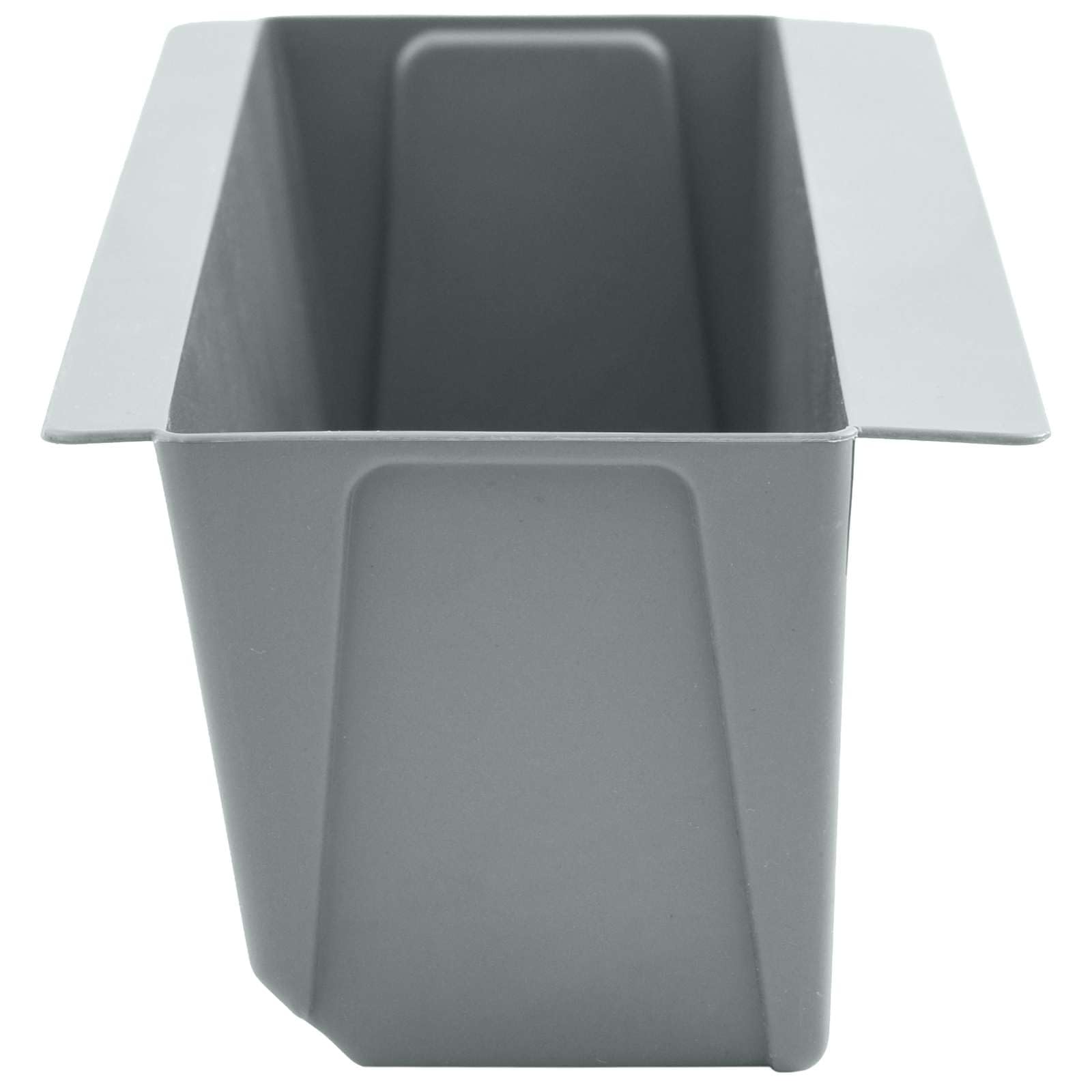 Cajas de flores para palés europeos, 24 unidades, gris claro, 36 x 13,5 x 9,5 cm