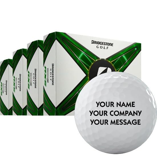 2024 Bridgestone Tour B RXS Personalized Golf Balls - Buy 3 DZ Get 1 DZ Free