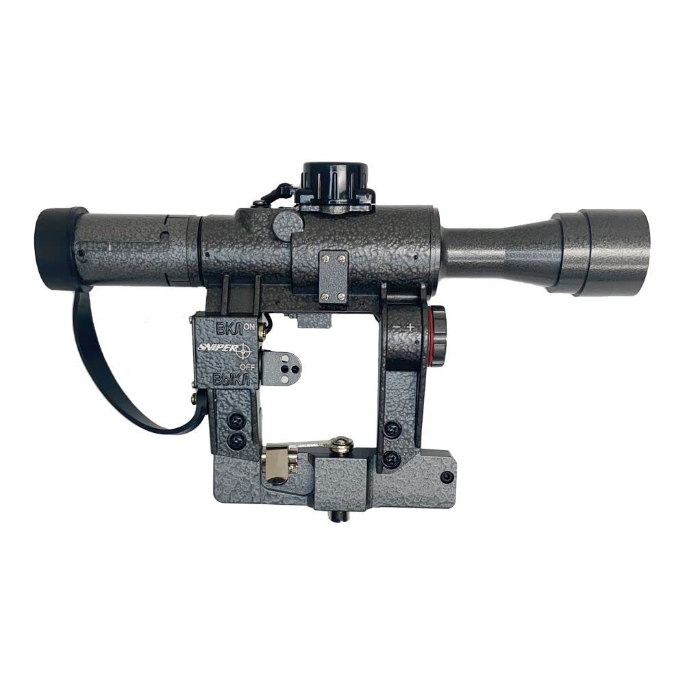 Sniper SVD Dragunov Scope SVD 4x24 POSP with Side Rail Mount Side Scope