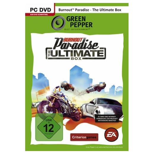 Burnout Paradise - The Ultimate Box [Green Pepper]