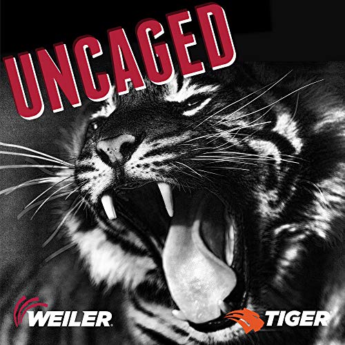 Image of Weiler 58012 3-Inch Cutting Wheel, Tiger Zirc Metal Fast Cut & Long Life, High Performance Cutting, 0.035 inch Z60T Type 1 1 /4 inch Arbor (Pack of 100)